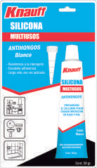 Knauf - Silicona Multiusos - Cod. 002855 - Blanco - 50 gr.