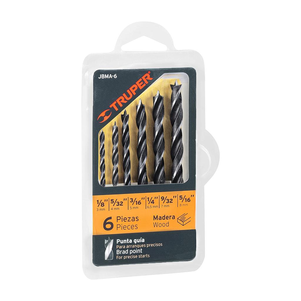 Truper - Juego Brocas Madera - Cod. 110927