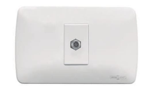 Home Light Luxury - Salida Para Cable - Cod. 046331 - Empotrar