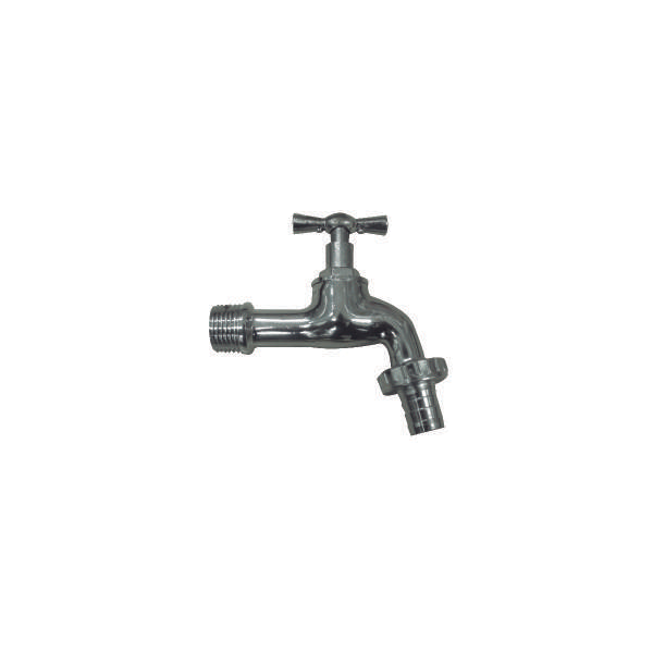C&amp;A - Llave Jardin Liso - Cod. 126103 - Cromado