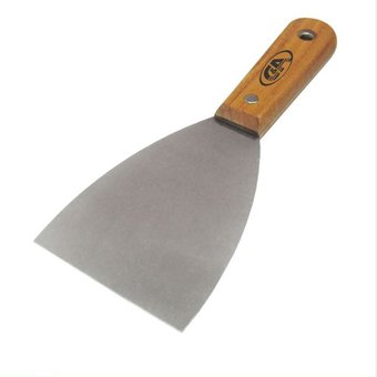 C&amp;A - Espatula - Cod. 140150 - Mango Madera -  3&quot;