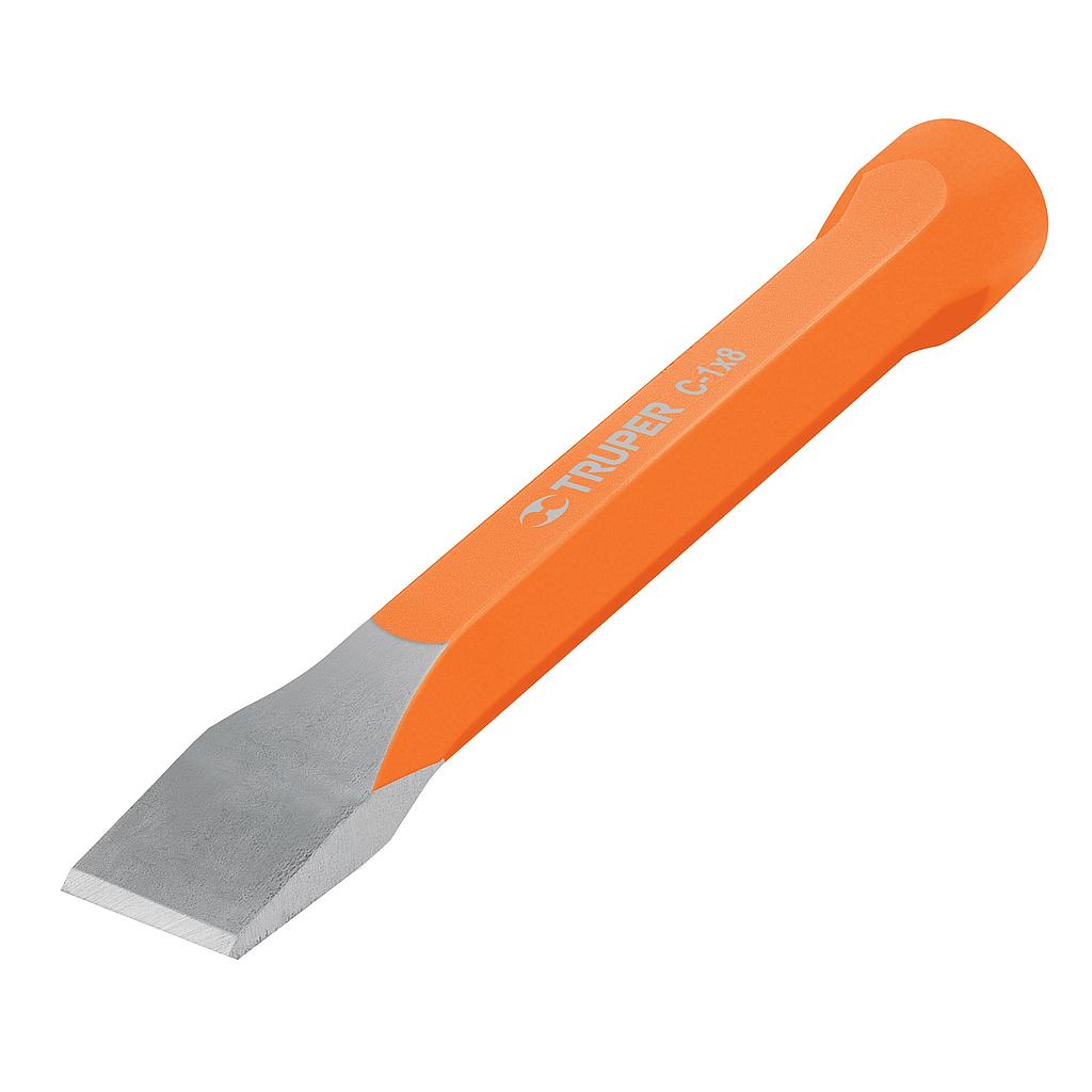 TRUPER - Cincel Corte Plano - Cod. 010283 - Cabeza Grande -  3/4&quot; x 12&quot;