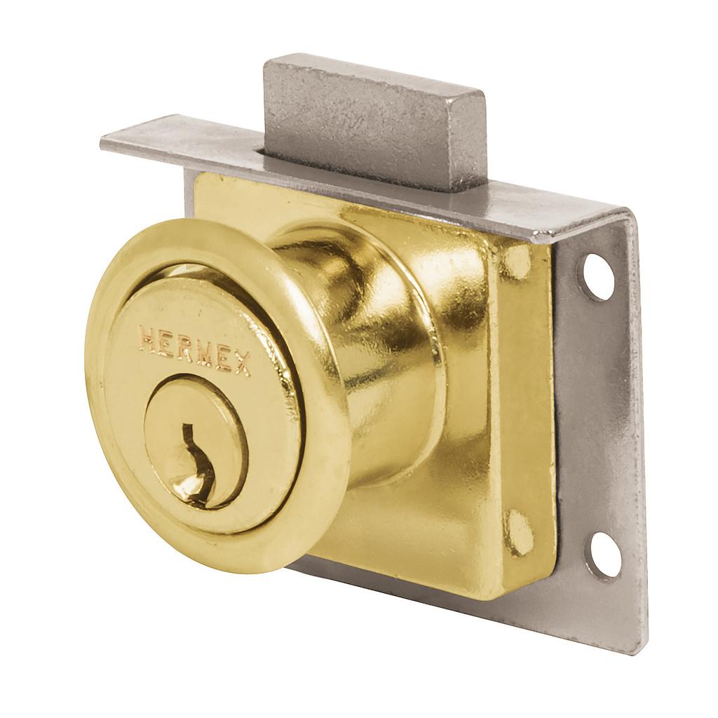 HERMEX - Cerradura Escritorio - Cod. 110795 - Laton