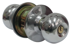 C&amp;A - Cerradura Bola - Cod. 140356 - No Incluye Llave - Para Baño - Cromado
