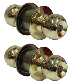 C&amp;A - Cerradura Bola - Cod. 140375 - No Incluye Llave - Para Baño - Dorado