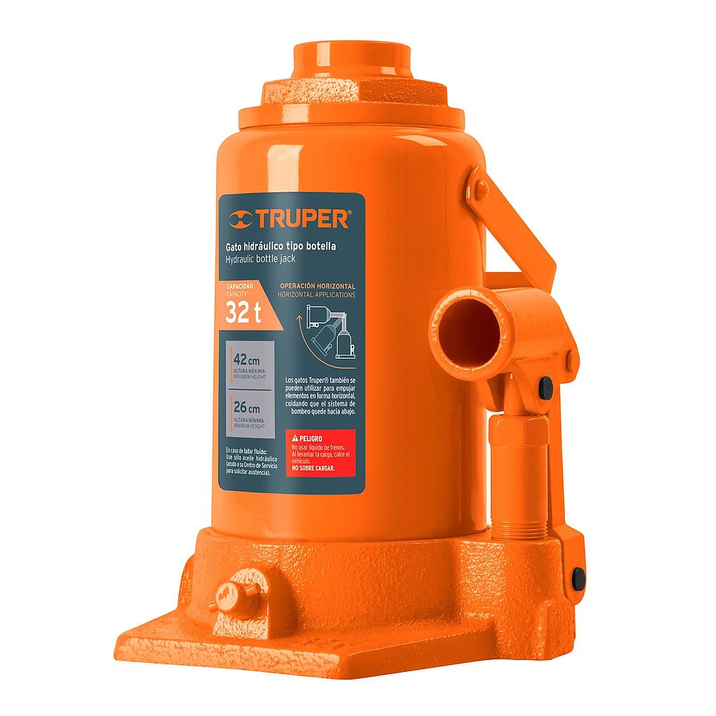 TRUPER - Gata Hidraulica Botella - Cod. 010161 - 470mm - 12 Ton
