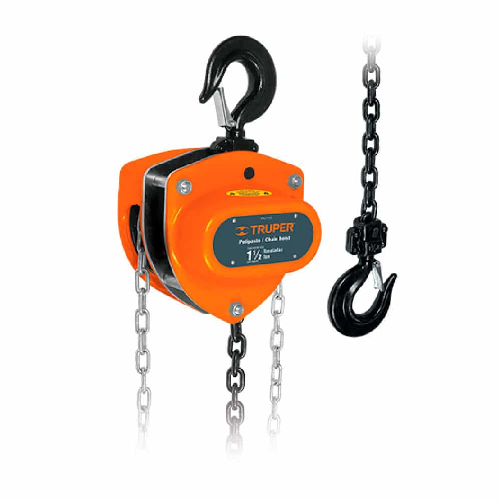 TRUPER - Tecle Cadena - Cod. 200006 - 3 m - 1 Ton