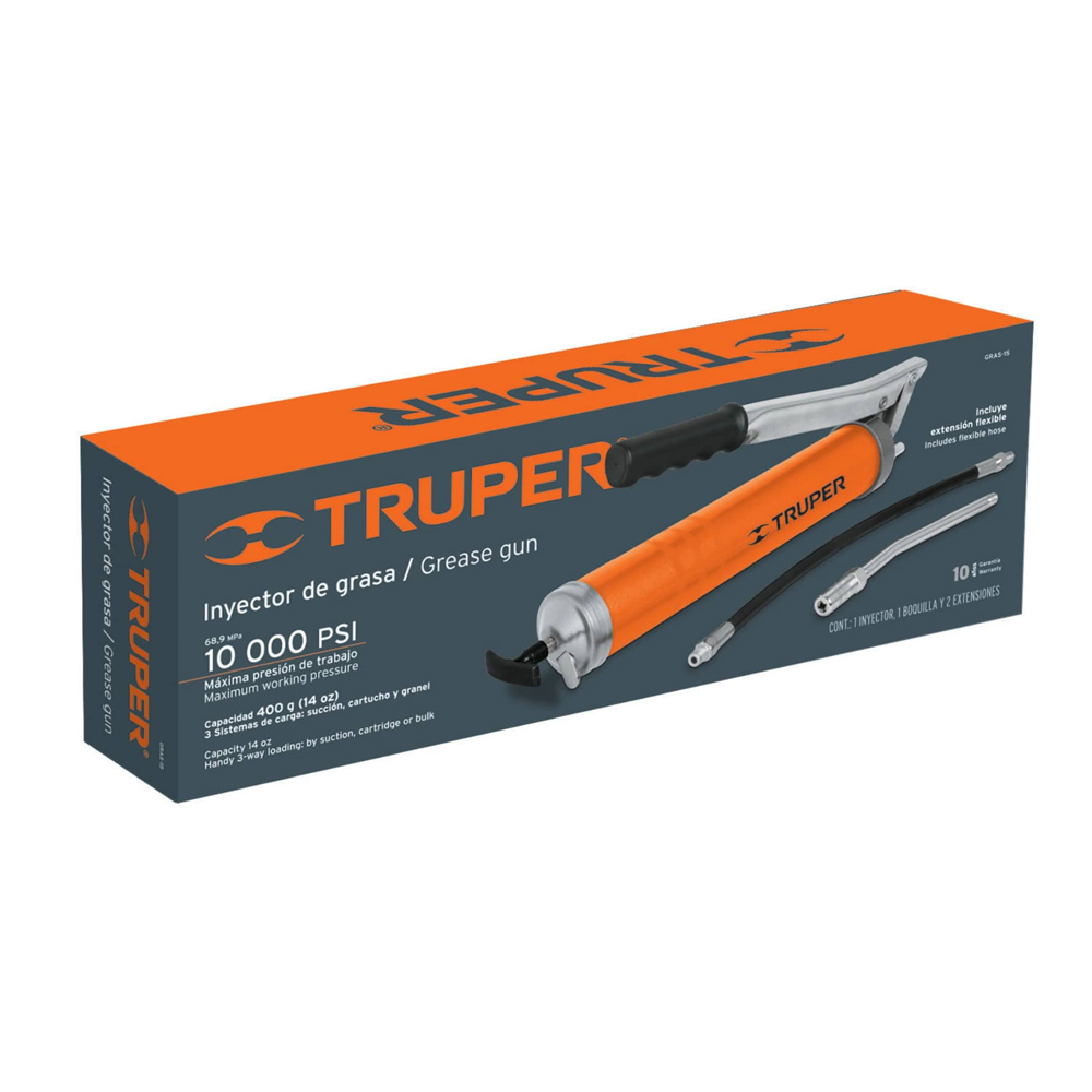 TRUPER - Engrasadora - Cod. 010771 - 14 Onz - 10000 PSI