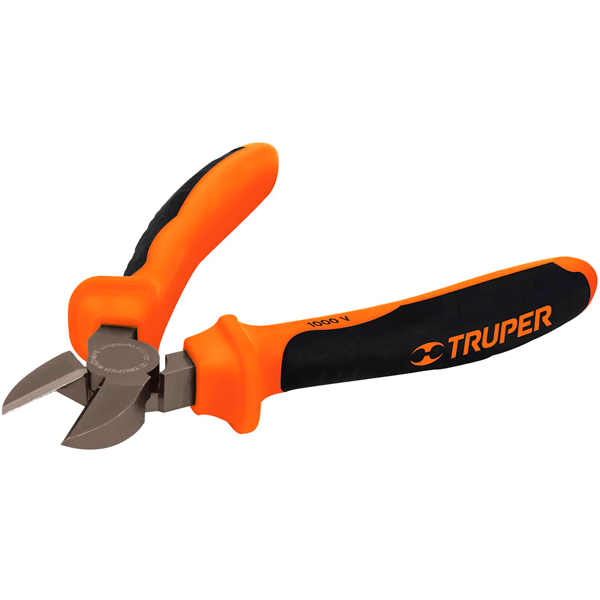 TRUPER - Alicate Corte Diagonal - Cod. 110729 - Comfort Grip - 6&quot;