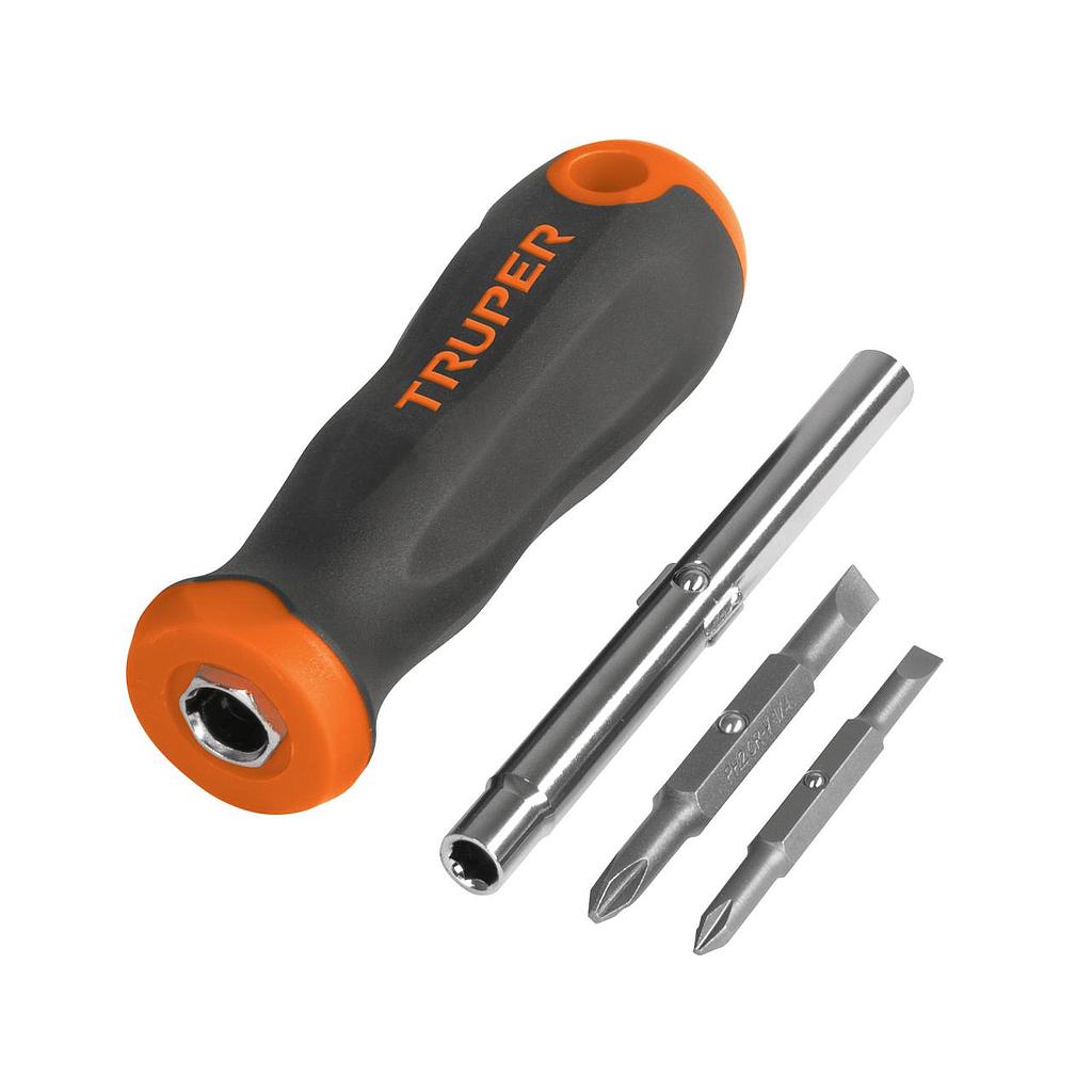 TRUPER - Desarmador - Cod. 010453 - 2 Puntas Dobles Barra y Cajas - 6&quot;