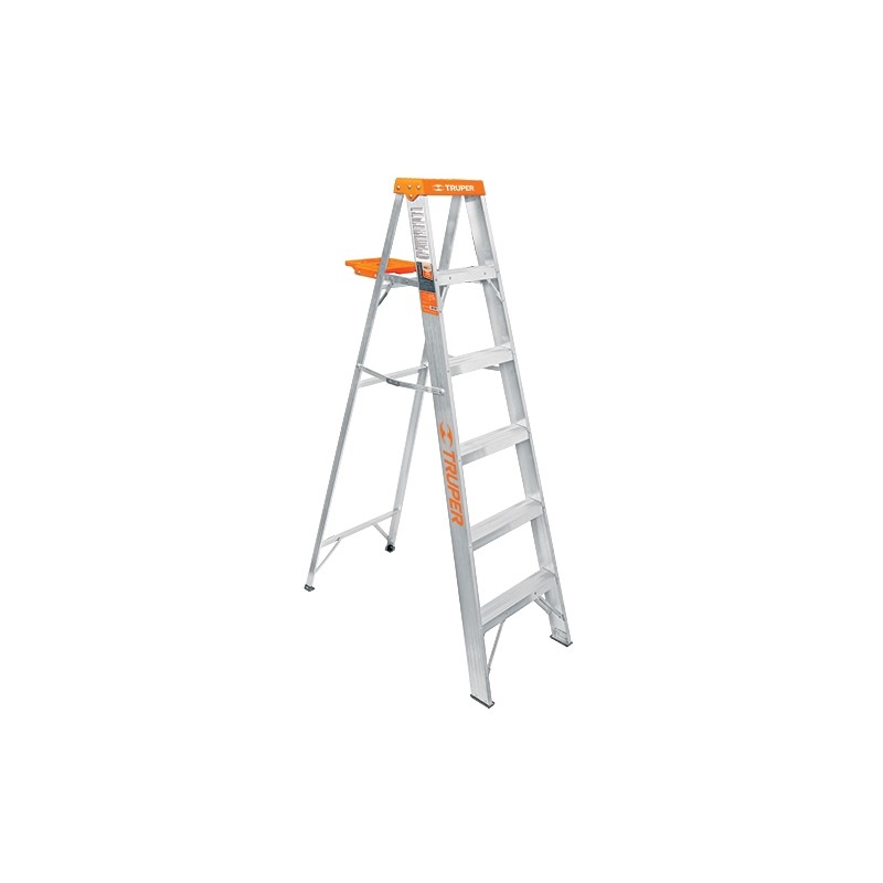 TRUPER - Escalera Tipo Tijera - Cod. 200427 - 7 - 175 Kg. - 2.44 m - 3.66 m