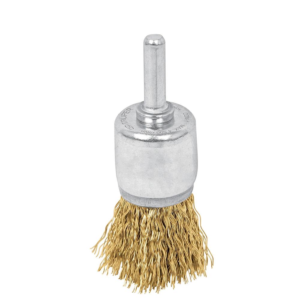 TRUPER - Escobilla Copa  - Cod. 010100 - Taladro con Vastago - 3/4&quot;