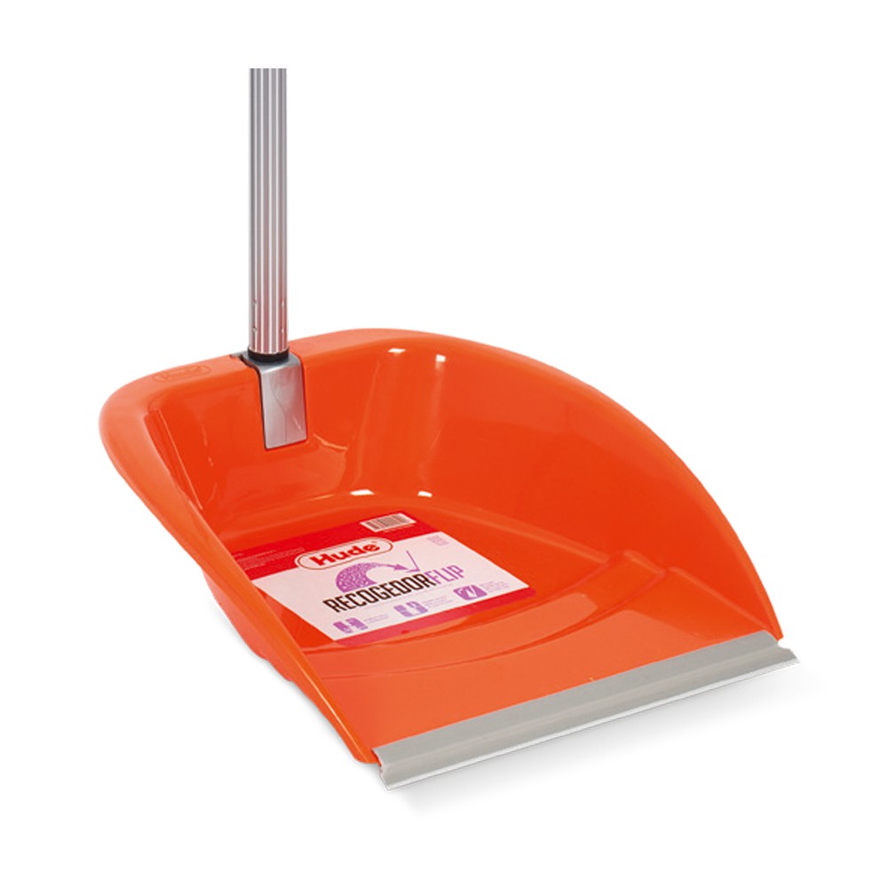 HUDE - Recogedor Flip Plegable - Cod. 181012 - Colores Variados - 28.3 cm