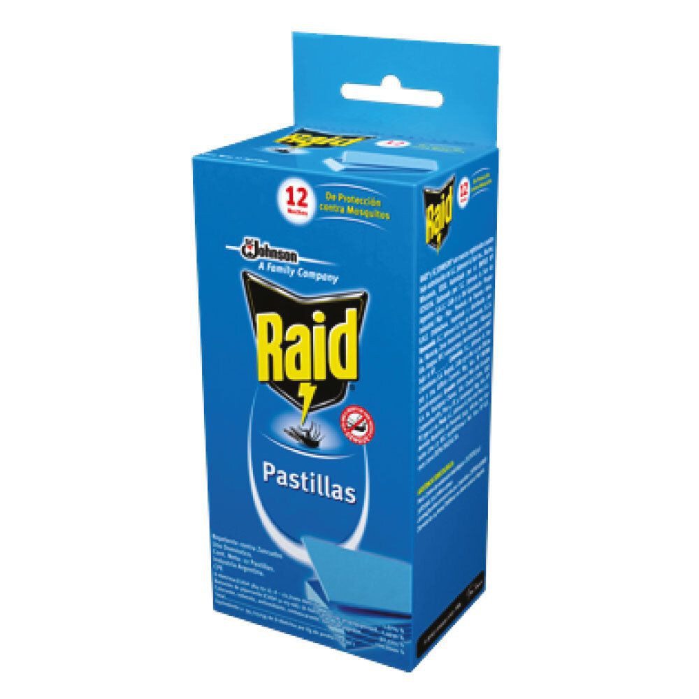 JOHNSON - Raid Pastilla Zancudo - Cod. 091621 - Repuesto x 12 Pastillas
