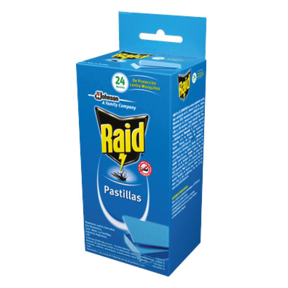 JOHNSON - Raid Pastilla Zancudo - Cod. 091145 - Repuesto x 24 Pastillas