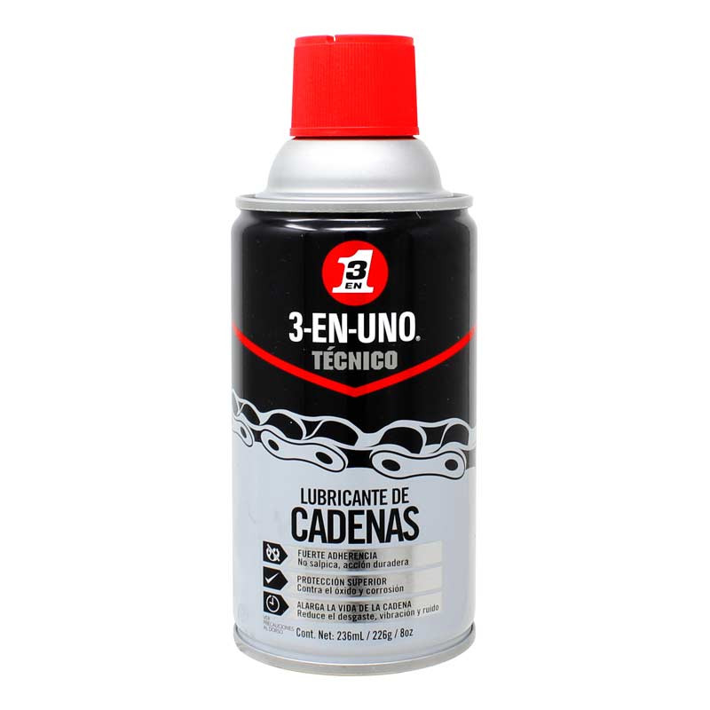 3 EN 1 - Lubricante Cadenas - Cod. 161011 - 8 Onz (236ml)